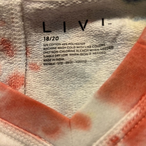 Livi Active French Terry Hoodie size 18/20 - Picture 4 of 5